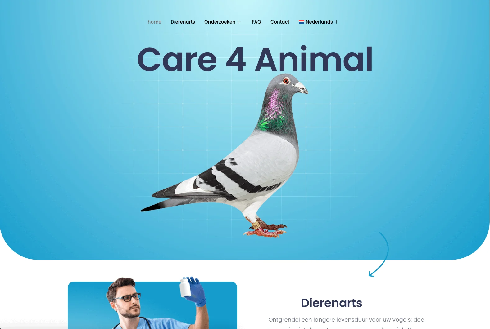 Screenshot van Care4Animal