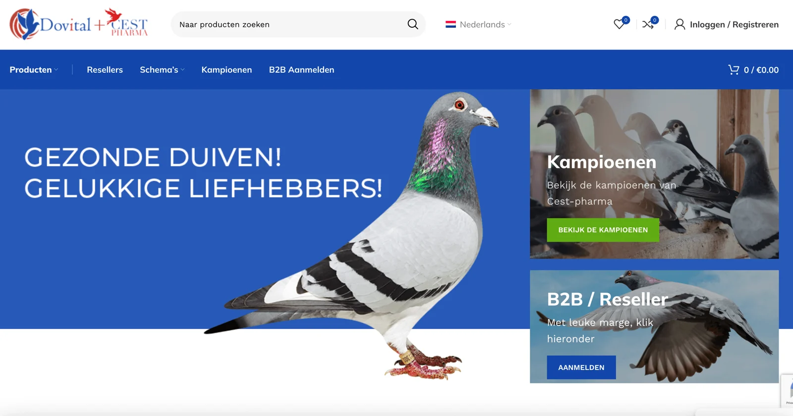 Screenshot van Cest Pharma
