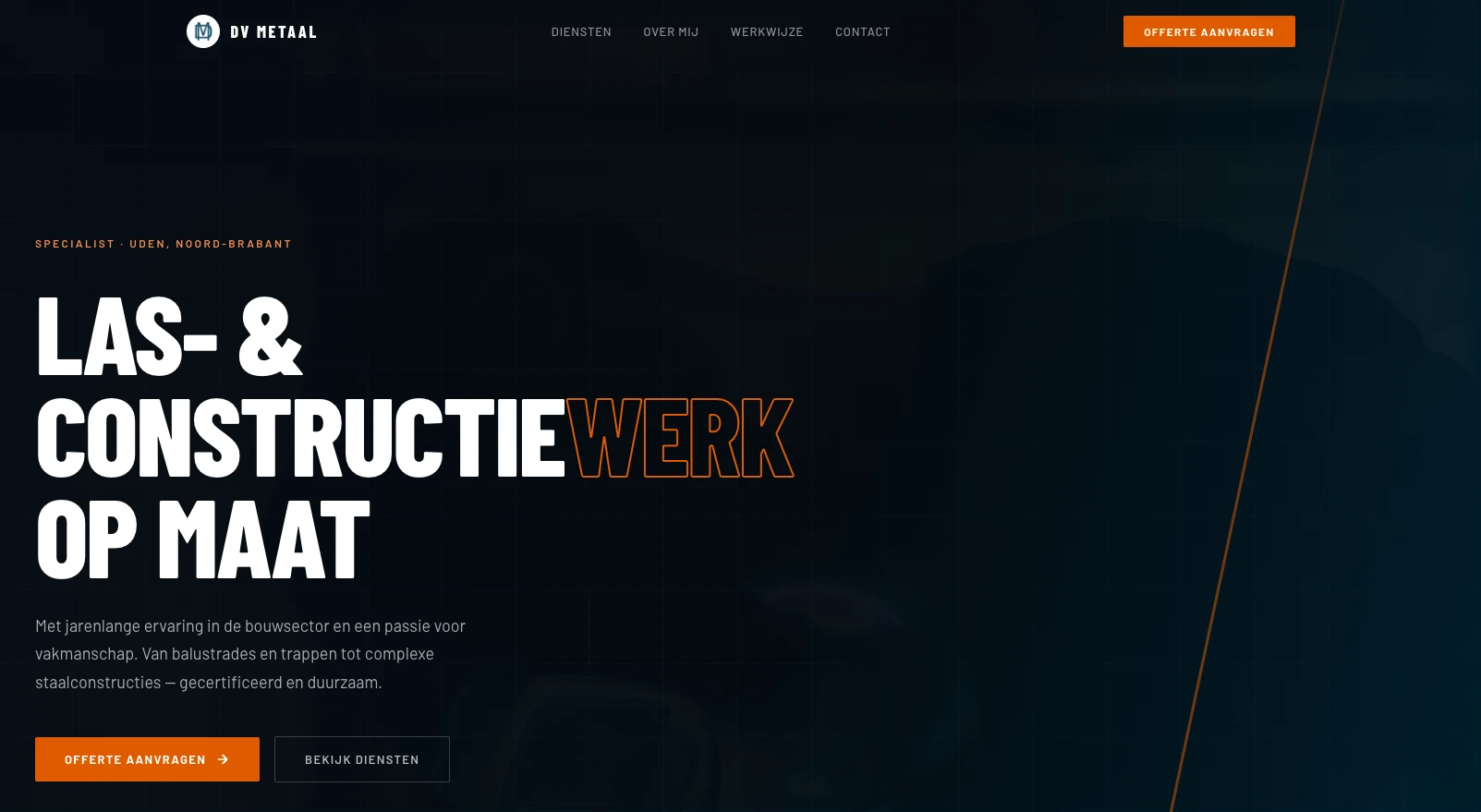 Screenshot van DVMetaal