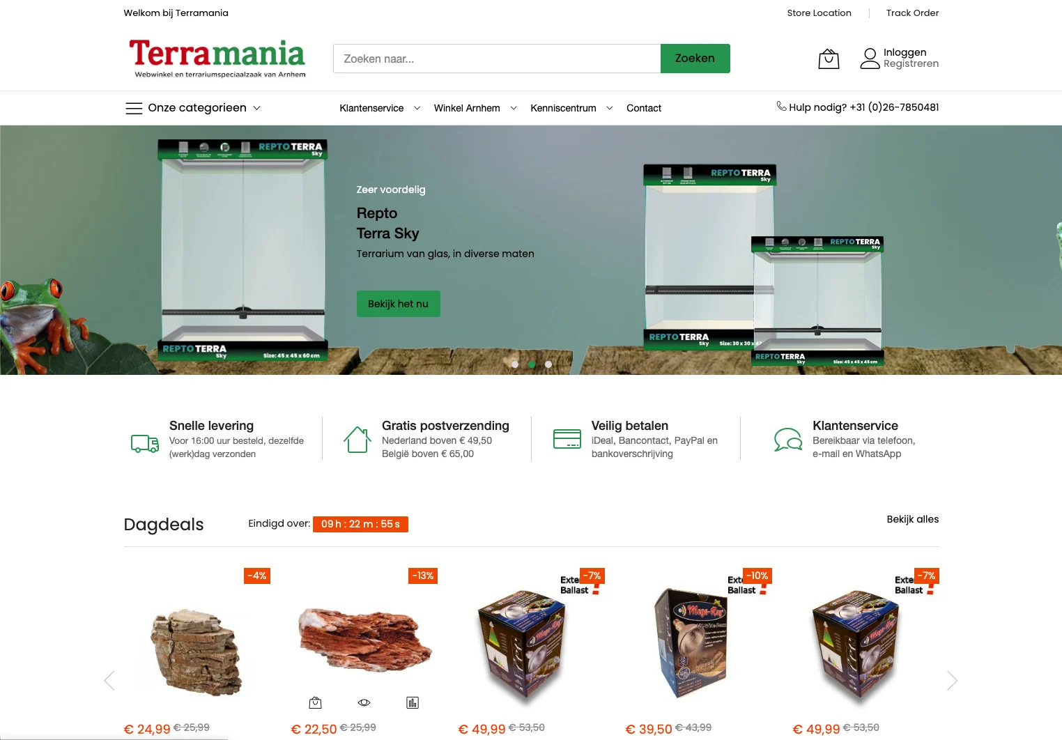 Screenshot van Terramania